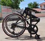 จักรยานพับได้ TRINX KS2007 ล้อ451 เกียร์7สปีด บานพับแข็งแรง มีบังโคลนหน้า,หลัง
